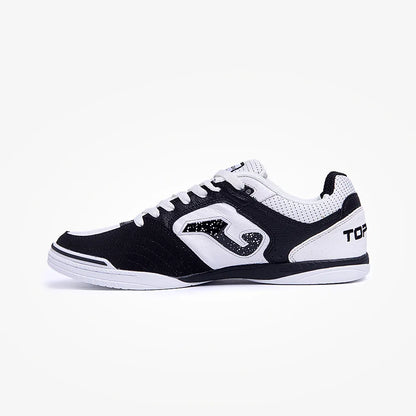 Chuteira de Futsal Joma Top Flex Masculina Branco e Preto