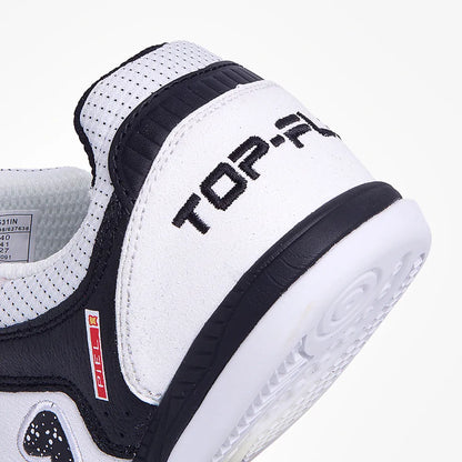 Chuteira de Futsal Joma Top Flex Masculina Branco e Preto
