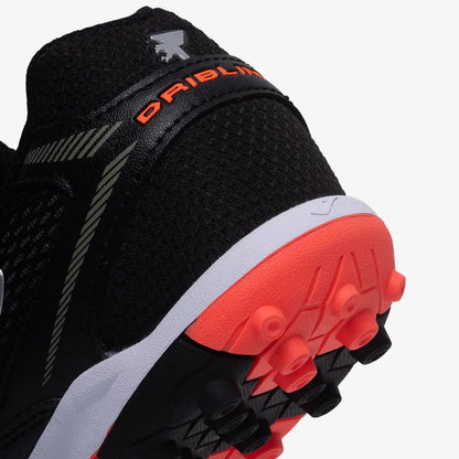 Chuteira de Society Joma Dribling Masculina Preto Vermelho Branco
